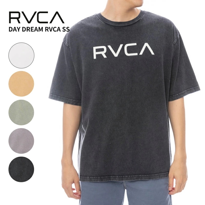ルーカ メンズ 半袖 Tシャツ RVCA DAY DREAM RVCA SS Tシャツ BF041-261 カットソー S M L LL 春 夏 サーフ スケーター