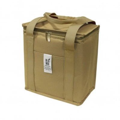 他サイト： オカトー BigBee BOX型クーラーランチバッグ サンドベージュの商品画像