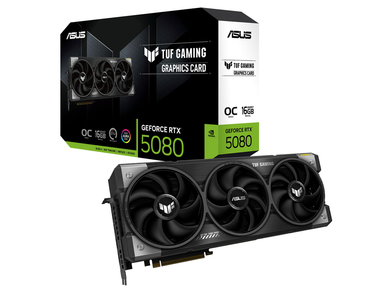 TUF-RTX5080-O16G-GAMING [PCIExp 16GB]　即納可能　カード決済OK