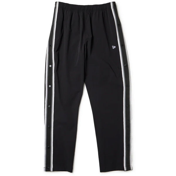 NEW ERA ニューエラ バスケットボール ウォームアップ サイドスナップ パンツ ブラック 14674767