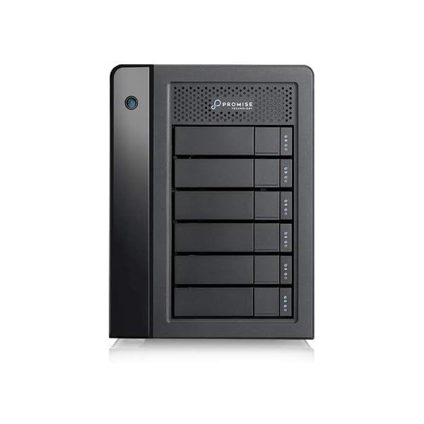 Promise F40P2R600000004 Pegasus32 R6 24TB(4TB6)モデル Thunderbolt3 USB3.2 Gen2対応ストレージ