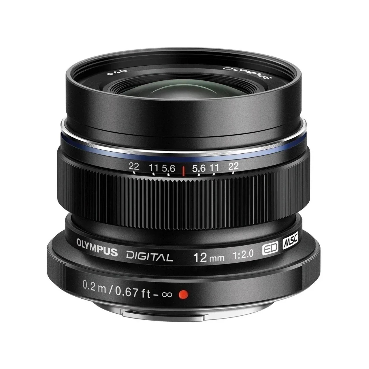 M.ZUIKO DIGITAL ED 12mm F2.0 [ブラック]マイクロフォーサーズシステム規格に準拠した単焦点レンズ