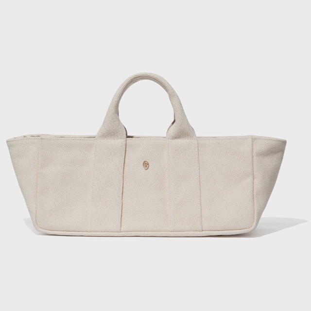 CANVAS BAGUETTE TOTE BAG - ECRU/ハンドバック
