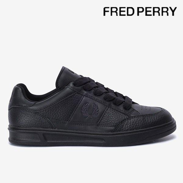[B440 テクスチャードレザー] FRED PERRY 男性スニーカー SFPM2417329-U73