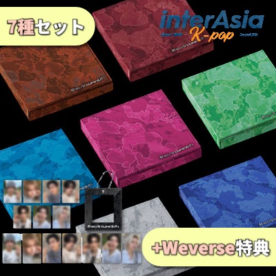 ENHYPEN - 7TH MINI ALBUM 「THE SIN : VANISH」 (FUGITIVES VER.) 7種セット +Weverse特典