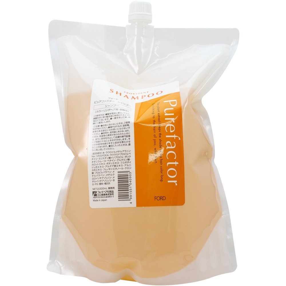 フォードヘア化粧品 ピュアファクター シャンプー レフィル 2000ml 5,365円