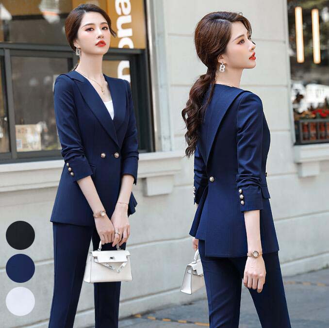 パンツスーツ フォーマルスーツ セットアップ 入学式 卒業式 入社 スーツセット レディース スーツ リクルートスーツ ビジネス 就活 面接 通勤 オフィス ブラックスーツ 長袖 2点セット ジャケッ