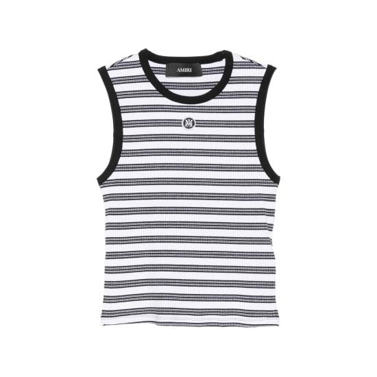 AMIRI Women Tops AWTOJR1085 100 WHITE BLACK