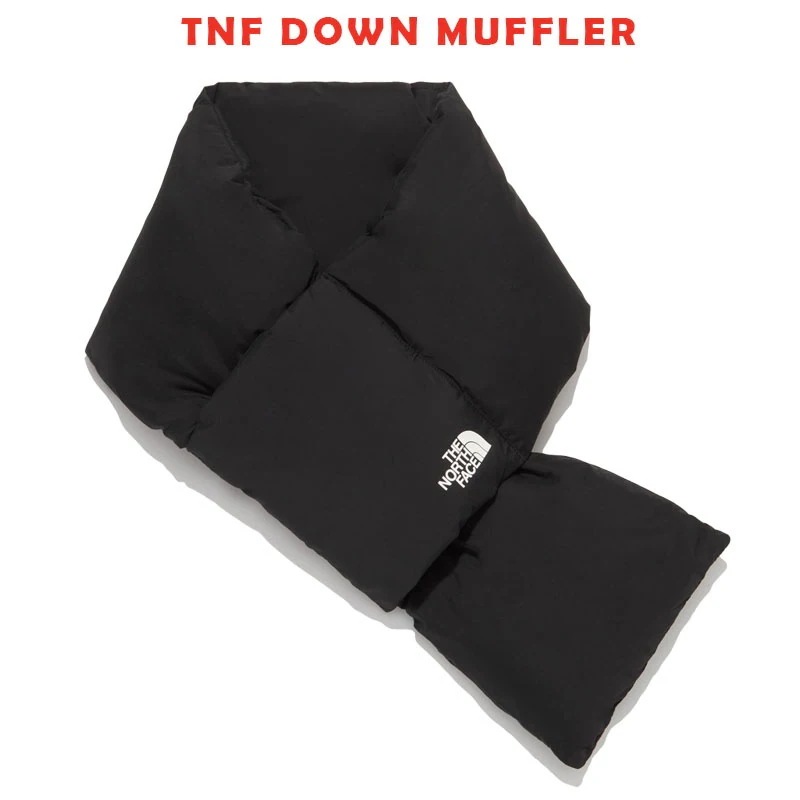 韓国正規品保証 関税負担なし NA5IR90A TNF DOWN MUFFLERデイリー 基本 着装 男子 女子 人気 韓国 ファッション 男女共用 アウトドア
