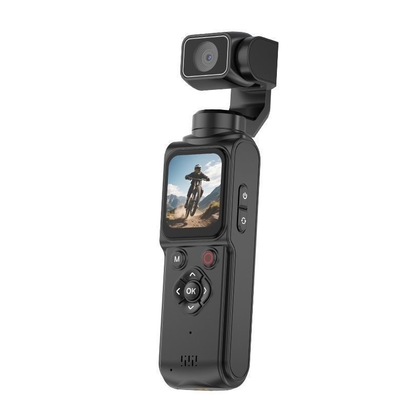 4K HDハンドヘルドVlog撮影神器ポケット雲台カメラ顔追跡カメラ 64GB