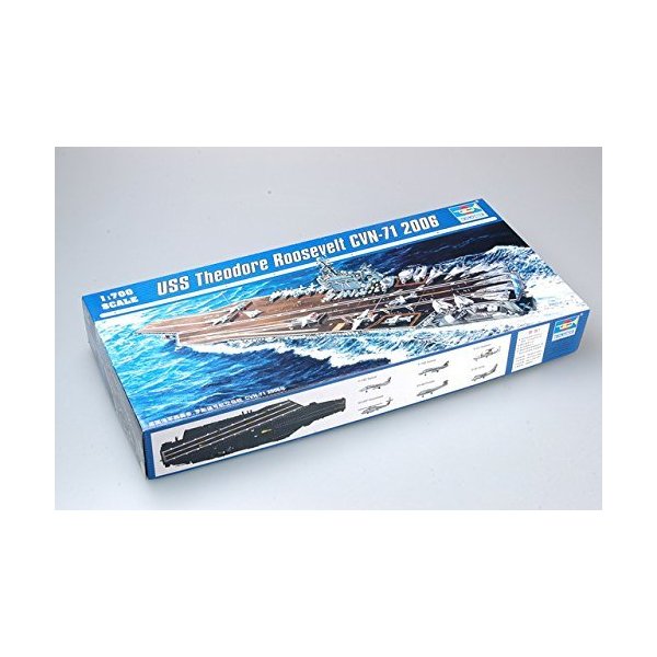 Trumpeter 05754Model Kit USS Theodore Roosevelt CVN 712006 並行輸入品