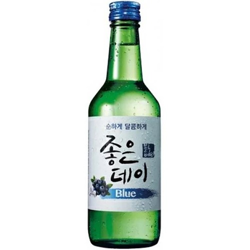 ジョウンデー カラー ブルーベリー x 20本 ブルー 韓国 ドラマ 定番 食品 食材 料理 お酒 業務用 焼酎 甲類 リキュール ソジュ ジョウンデイ