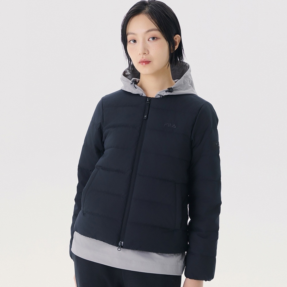 フィラベーシックライトウェイト Uネックダウン_FS2DJG4101U_BLK 19,019円