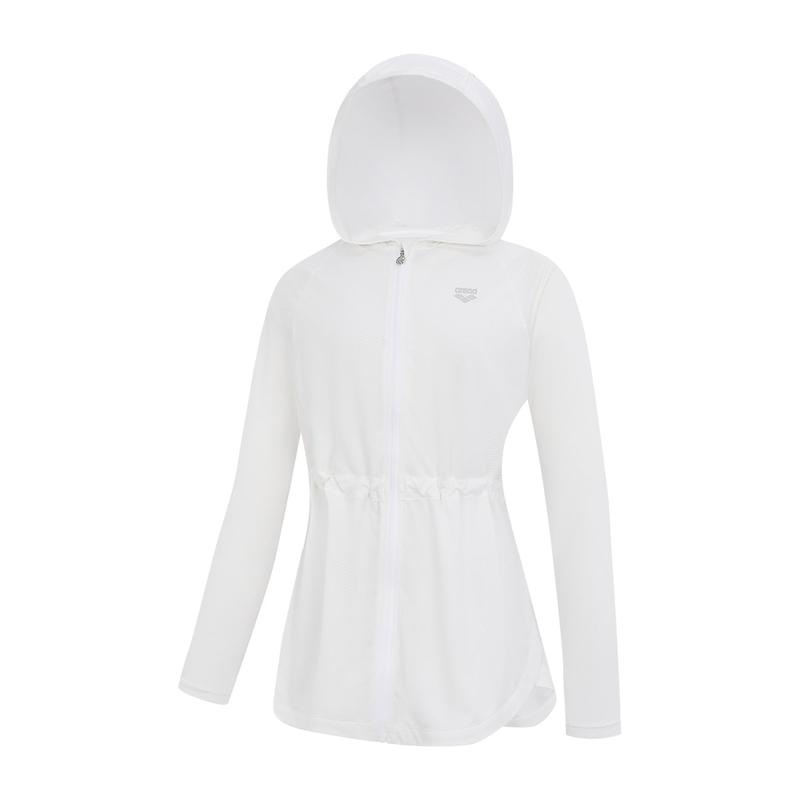 コア 女性 ジップアップ ロングカバーアップ A6BL1QR42