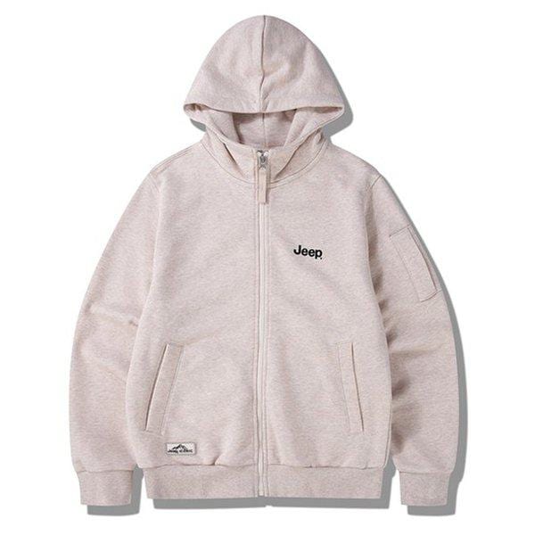 ポケットスリーブフード付きジップアップ JP3TZU001MB