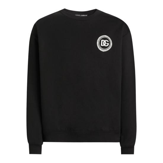 DOLCE & GABBANA Men Sweatshirts G9AHSZ G7PZG N0000 BLACK
