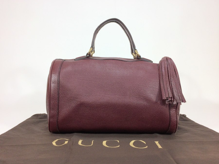 ミニボストン ボストンバッグ 282302 ソーホー セラリウス レザー ファスナープル フリンジ 【中古品】 43,032円