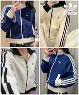 Qoo10 adidas ワッフル トラック ジャケット ミドル