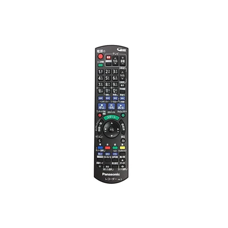 【即納】【ゆうパケット対応品】パナソニック Panasonic ブルーレイDVDプレーヤーレコーダー リモコン TZT2Q011218 N2QAYB000349N2QAYB000607N2QA