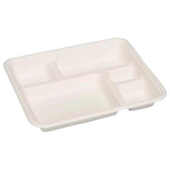 パルプモールド容器　モールド弁当　MB-3　無地　236×196×132mm　50枚×20入【メーカー直送・代引き不可・時間指定不可・沖縄離島不可】