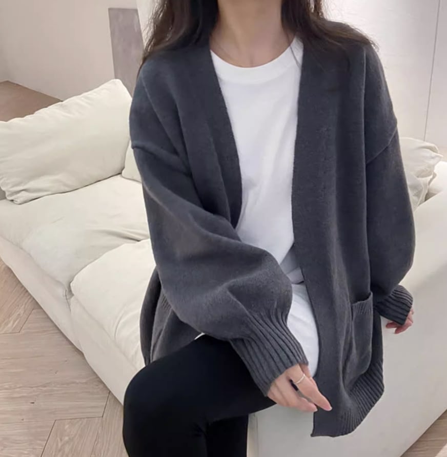 トップス デート モテアイテム カーディガン ニットソー 長袖 ウール コットン 大人可愛い きれいめ 上品 おしゃれ かっこいい 大人可愛い ラブリー キュート ガーリー クール モード系 セクシー