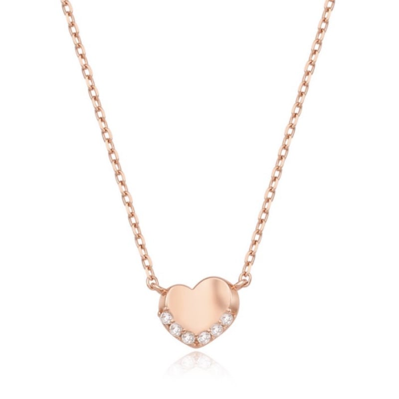 COTTINY / Simple Heart Necklace / シンプル ハート ネックレス