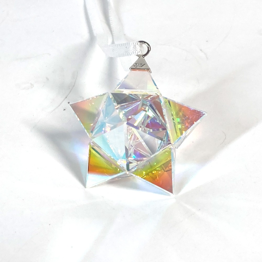 SWAROVSKI スワロフスキー チャーム 5283478 オーナメント スター 星 インテリア 置物 オブジェ クリスマス スワロフスキー クリア