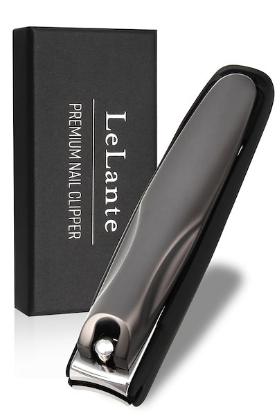 他サイト： 【Poco ce掲載】 LeLante 爪切り 高級 【サクッと切れるクセになる切れ心地】つめきり ガ ンメタプレミアムブラックの商品画像