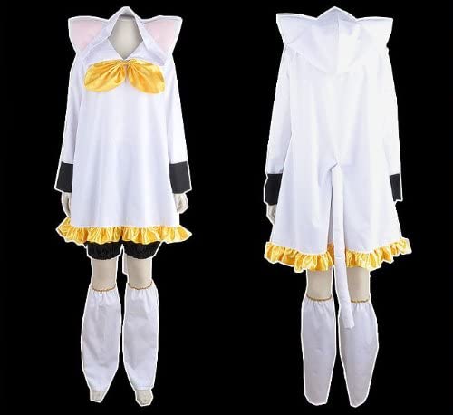 VOCALOID初音ミク鏡音リン　白猫衣装