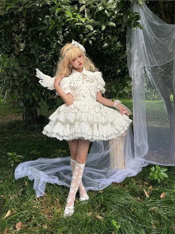 ロリータ セクシーかわいいコスプレハロウィン衣装 成人式女性コントラクトクロスjskオリジナルロリショートスイートドレスータゴシックエレガントドッグ30%制限