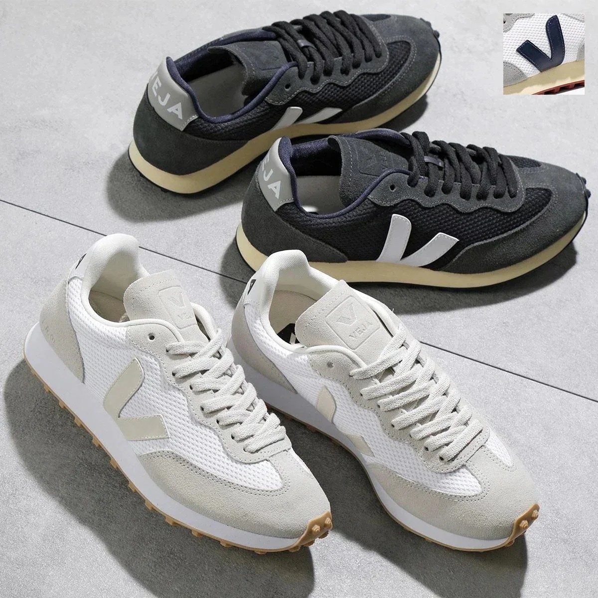 VEJA ヴェジャ スニーカー RIO BRANCO ALVEOMESH リオブランコ アルベオメッシュ レディース ローカット スウェードレザー シューズ 靴