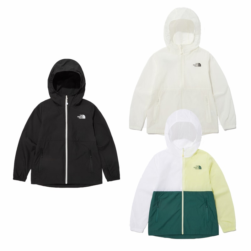 KS COMPACT AIRY EX JACKET NJ3LP06 ウィンドブレーカー キッズ マウンテンパーカー 防寒 軽量 軽い コンパクト 男の子 女の子 ジュニア フード ユニセックジャケット