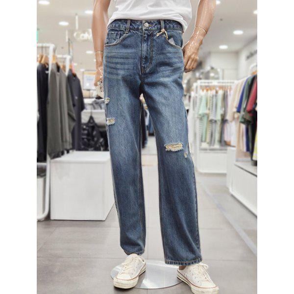 男女共用ウォッシュドワイドデニムパンツ(JQ2DPU515)_DG