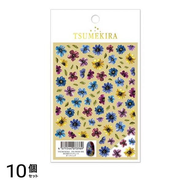 TSUMEKIRA(ツメキラ) ネイルシール MOMOプロデュース ガーデニング NN-MOM-006 1枚入 10個セット