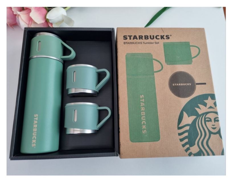 魔法瓶500ml+栓カップ 3個 包装セット保温保冷 タンブラー /お返し 団体プレゼント