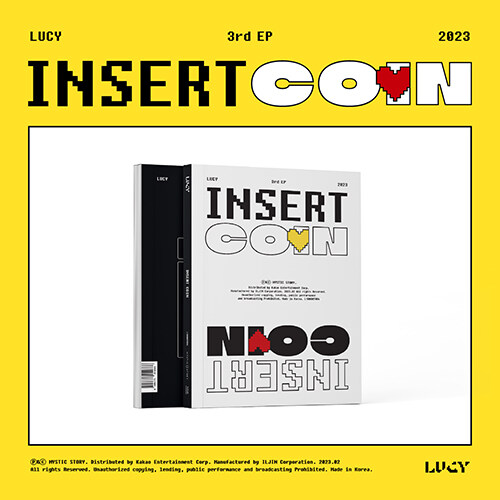 LUCY Insert Coin 3rd EP ALBUM SEALED NEW