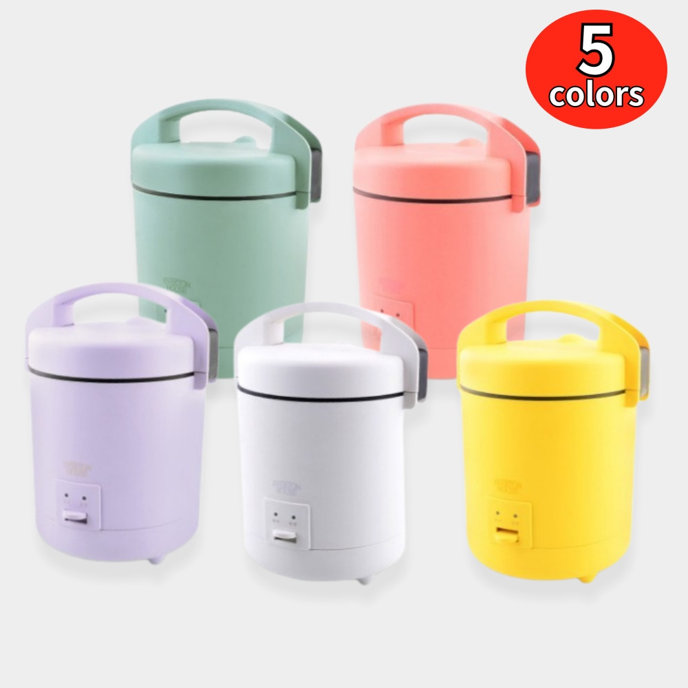 [エバートンハウス] マカロン ミニ炊飯器 電気炊飯器 1人用 2人用 3人用 電気炊飯器 キャンプ炊飯器 / ハネムーン プレゼント パステル 電気炊飯器