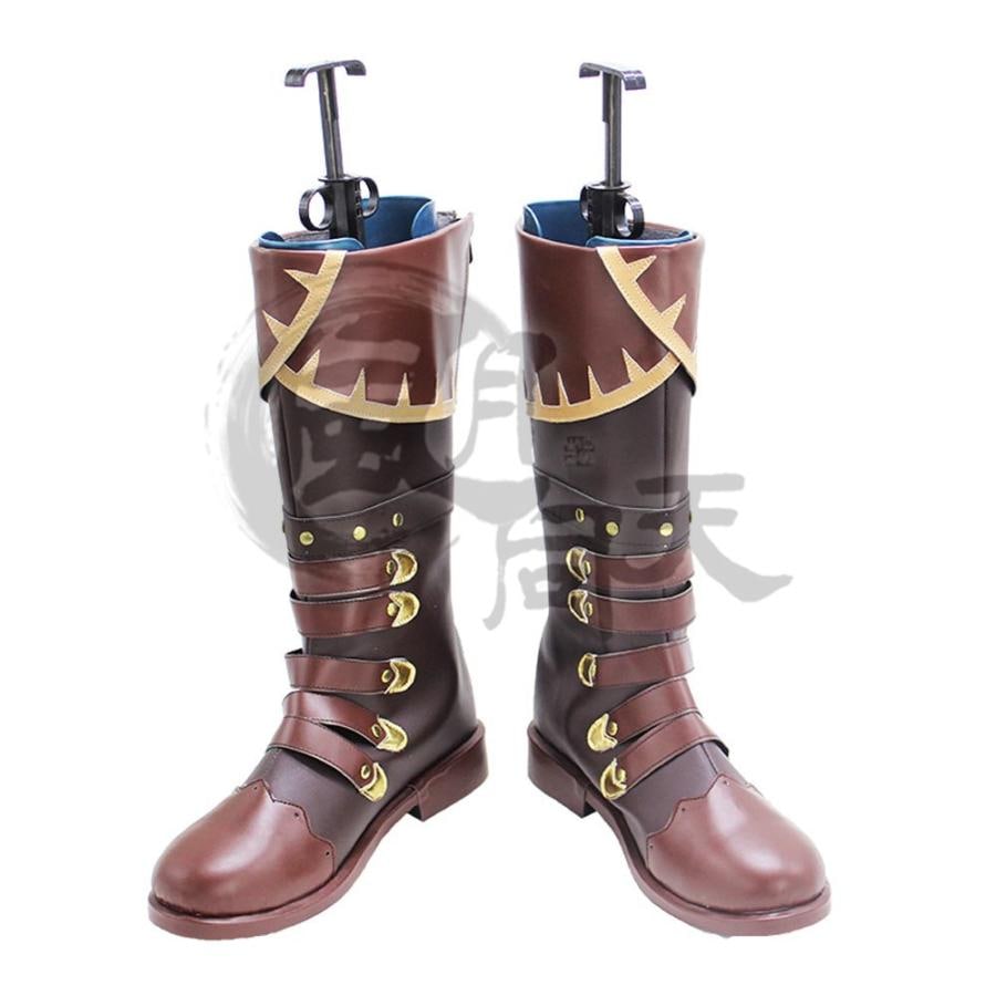 2枚購入で1OO円OFF 激安販売 変装 仮装 ハロウィン コスプレブーツ コスプレ靴 ディルック・ラグヴィンド げんしん 原神