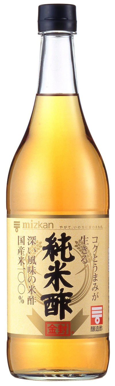他サイト： ミツカン 純米酢金封 900mlの商品画像