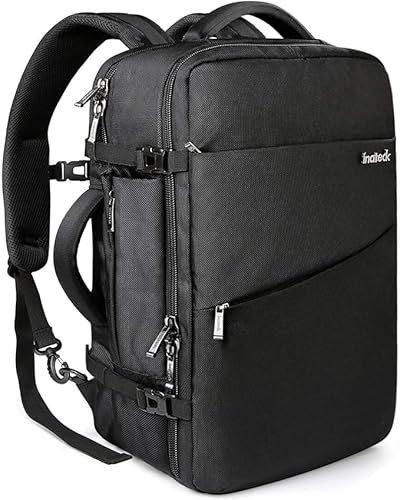 [Inateck] 40L 旅行 リュック ビジネス リュック 大容量 3way バックパック 機内持ち込み 収納力 出張 軽い 盗難防止 撥水加工 15.6-17インチPC バッグ 男女兼用 通勤