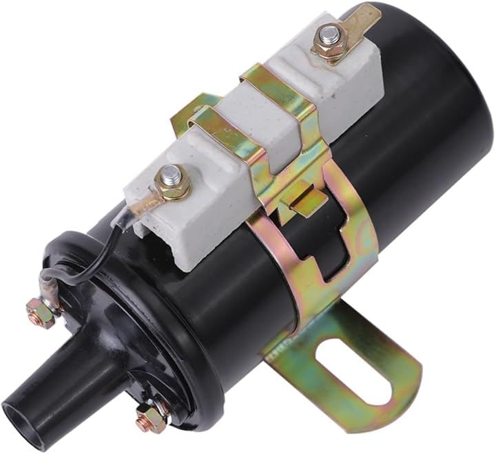 互換品旧車 ハコスカ ケンメリ レビン トレノ セドリック グロリア セリカ ブルーバード イグニッションコイル 1.6Ω レジスター 付 汎用 社外品