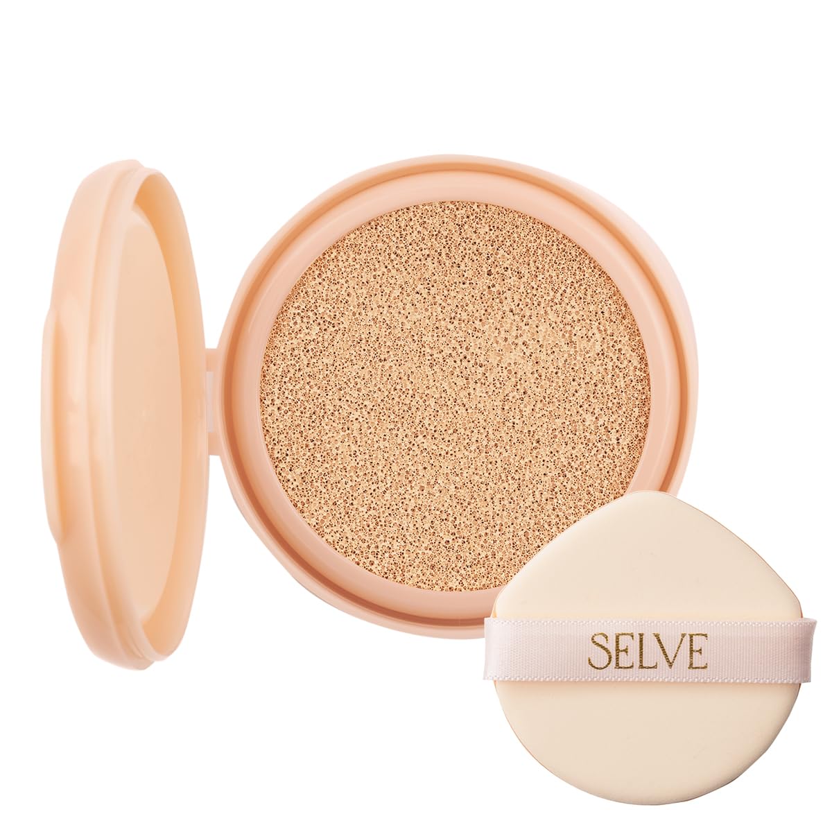 SELVE (セルブ)ピュアポリッシュクッションファンデーション レフィル[SPF25 PA++]レフィル（詰め替え用）セミマット (19アイボリー, 11グラム)