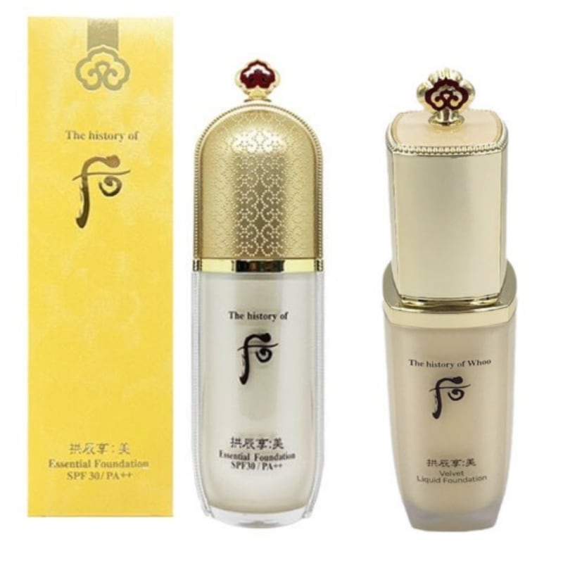 ザフーコンジンヒャンミエッセンシャルスキンファンデーション40ml/コンジンヒャンミ ベルベット リキッド 40ml