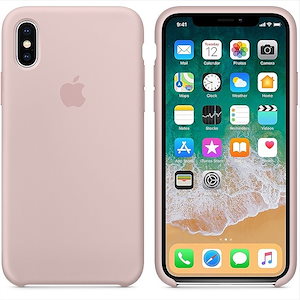 純正品 iPhone X シリコンケース スマホケース MQT62FE/A ピンク