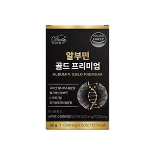 アルブミン食品医薬品安全処認証プロテイン高含量デイリーキュア1個60錠