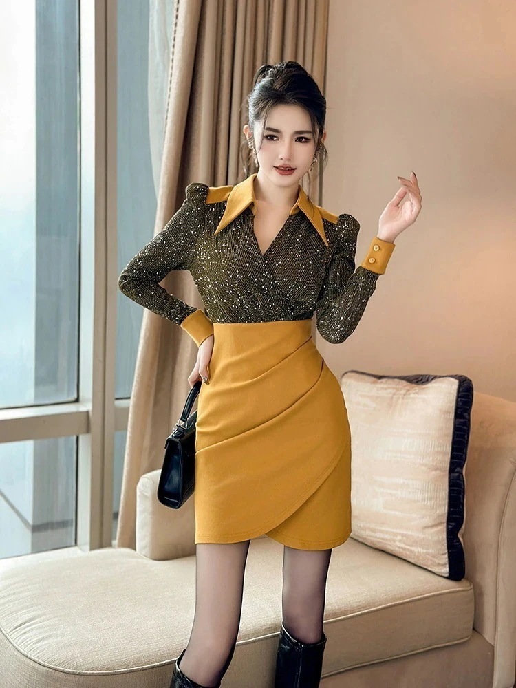 【JY.上品】 ワンピース パーティードレス キャバ 着痩せ 大人 お呼ばれ 同窓会 披露宴 卒業式 結婚式 ウェディング 二次会 成人式 ロングドレス 6