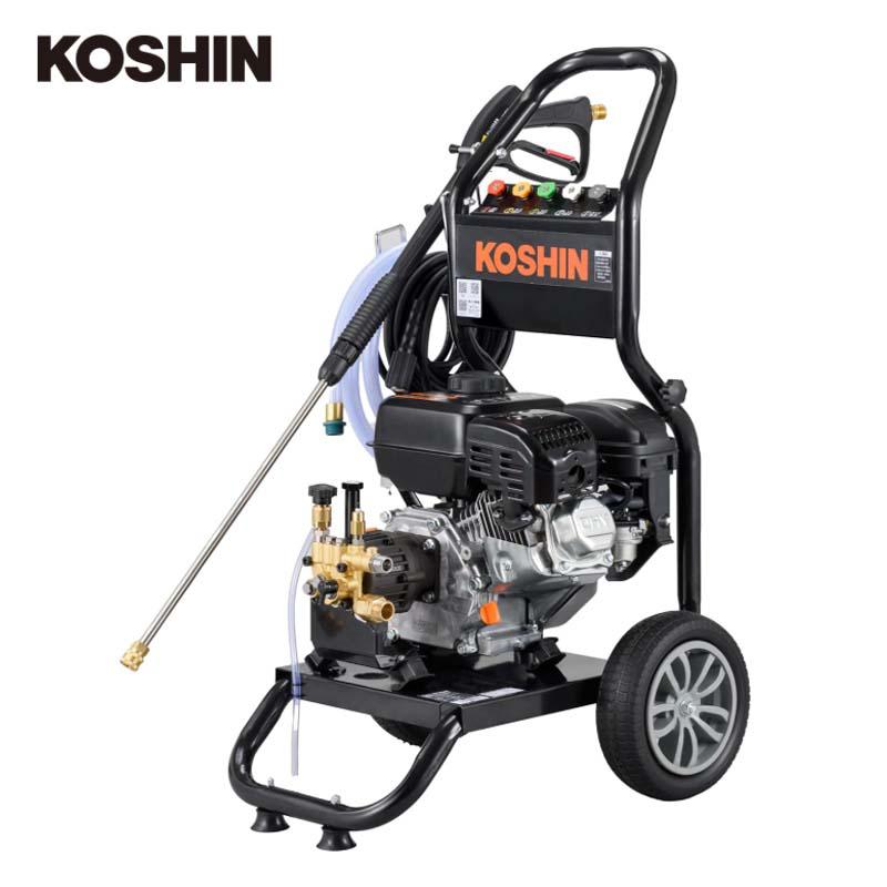 工進 工進 エンジン式 高圧 洗浄機 17MPa 車輪付タイプ JCE-1710 自吸 水道直結 農機具 強力 洗浄 ブラックコーシン