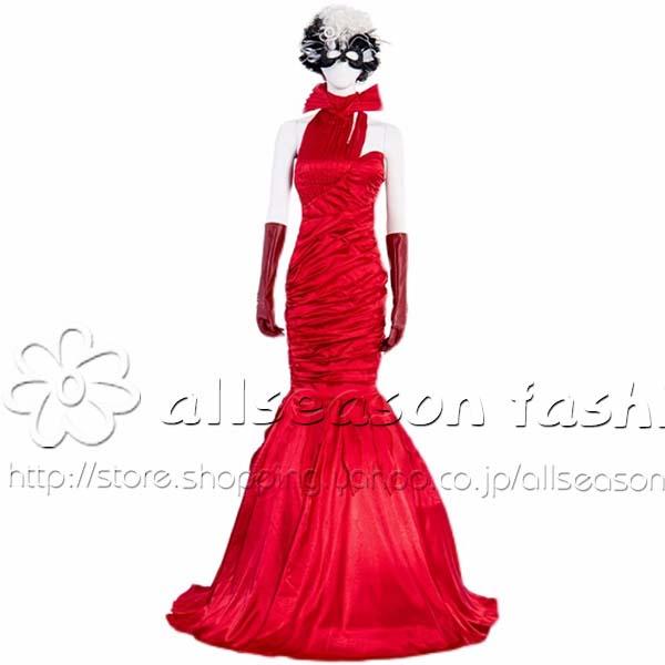 One Hundred and One Dalmatians Cruella De Vil コスプレ衣装コスチュームア ニメゲーム パーティーイベントハロウィン仮装変装