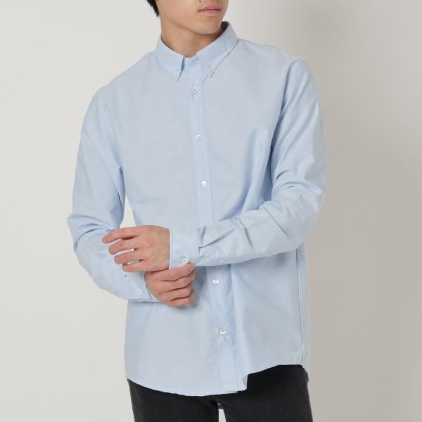 シャツ 長袖シャツ トップス ブルー メンズ COECK H12529 IAB