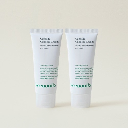 キノニクス キャベツ カーミングクリーム 60ml 1+1 毛穴うるおいクリーム